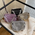 thumbnail image 2 of Bolso pequeño de verano, bolso cruzado de moda para mujer, bolso de hombro de moda, bolso bajo el brazo, bolso cuadrado pequeño, 2 of 6