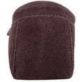 thumbnail image 3 of SNUGRUGS Men's Soft Sole Suede Sheepskin Moccasin Slippers - Dark Brown - US 15, 3 of 7