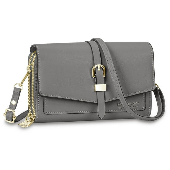 KAWELL Crossbody Bag for Women Trendy Leather Shoulder Handbag Purse with Credit Card Slots