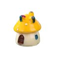 thumbnail image 1 of Mini casa de setas de resina Billuyoard escultura de Micro paisaje Amarillo HA080061-01, 1 of 1