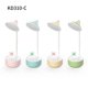 thumbnail image 1 of Small night touch alarm clock desk lamp cartoon cute fun desktop creative writing lamp reading bedside student dormitory lamp clock, 1 of 5
