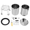 thumbnail image 2 of Cubos De Almacenamiento De Agua, Cubo De Acero Inoxidable, Grifo Conveniente Con Lavadora Para Actividades Al Aire Libre, 2 of 7