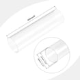 thumbnail image 2 of Uxcell 51mm ID x 55mm OD x 200mm Clear Rigid Acrylic Pipe Round Tube, 2 of 6