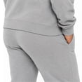 thumbnail image 7 of Women's 2-Piece Fleece-Lined Full Zip Oversize Loose Fit Hoodie & Jogger Track Set, 7 of 7