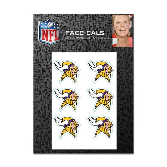 NFL Minnesota Vikings Prime 3" x 5" Mini Face Cal