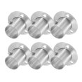 thumbnail image 5 of 6pcs Closet Rod Holder Shower Curtain Rod Brackets Home Pole Socket Pipe Holder Bracket, 5 of 5