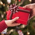 thumbnail image 6 of PMU Decorative Star Gift Bows 3-3/4 Inch Medium Metallic Burgundy Marsala (12/Pkg) Pkg/1, 6 of 7
