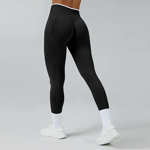 WILLBEST conjunto de Pantalones de Yoga de Cintura Alta para Mujer, Leggings de Entrenamiento Sin Costuras con Sujetador Deportivo, Gimnasio, Running, Cómodos Y Elásticos, para Uso Diario Chica