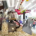 thumbnail image 4 of OULII Plastic Popcorn Scoop with Handle for Outdoor Use Ergonomic Design Reusable Grey Kitchen Scoop, 4 of 7