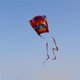 thumbnail image 4 of Cometa De Bolsillo Para Niños Rainbow Parafoil Kite Regalo Para Niños Familia Eigraketly OD016777-01, 4 of 6