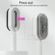 thumbnail image 4 of Cepillo de pelo autolimpiante peine redondeado con dientes peine con cojín de aire evita resbalones para masaje del cuero cabelludo para cabello mojado Anggrek Otros, 4 of 8