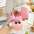 thumbnail image 7 of Hometravel Plush Toy Keychain, Soft Stuffed Animal Figure with Metal Key Ring, Cute Character Accessory for Keys, Backpack, Bag Charm Decoration, 7 of 7
