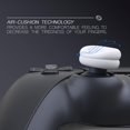 thumbnail image 2 of PlayVital Thumbs Cushion Caps Thumb Grips for ps5, for ps4, Thumbstick Grip Cover for Xbox Series X/S, Thumb Grip Caps for Xbox One, Elite Series 2, for Switch Pro Controller - White, 2 of 8