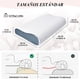thumbnail image 3 of Almohada Memory Foam, Almohada ortopedica, Almohada Cervical para Dormir, Almohada viscoelástica, Almohadas para Cuello, Gris, Azul, 3 of 6