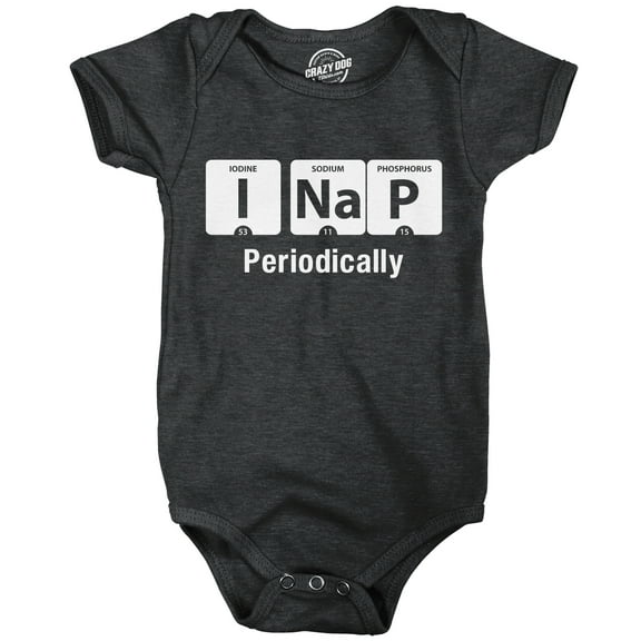 Creeper I Nap Periodically Baby T Shirt Shower Gift Funny Clothing for Newborn