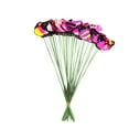 thumbnail image 1 of Garden Decoration, PVC Butterfly Pile Plunger, 50 Pack, Durable Plastic, For Outdoor Landscaping, Water-Resistant, Butterfly Design, Landscape Accents, Weatherproof, Yard Enhancement Akmoler, 1 of 1