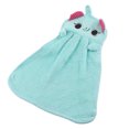 thumbnail image 2 of Hand Wipe Towel, Skin Friendly Hanging Bathroom Hand Towel Animals Shape Coral Velvet For Home ANGGREK Otros, 2 of 8