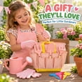 thumbnail image 6 of JoyStone Kids Gardening Set with Watering Can, Apron, Gloves & Tote Bag, Outdoor Pretend Play Garden Tools for Toddlers, Boys & Girls Ages 3+, 6 of 10