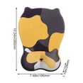 thumbnail image 3 of Kitty Design Mouse Pad Personalized Wrist Rest Ergonomic Mouse Mat for Home Office Working Gaming Desktop Accessories, 3 of 7