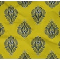 thumbnail image 4 of oneOone Organic Cotton Poplin Twill Fabric Leaves Block Print Fabric BTY 42 Inch Wide, 4 of 4