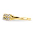thumbnail image 4 of 10k Yellow Gold Cubic Zirconia Cz Ring, 4 of 9