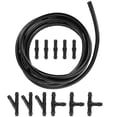 thumbnail image 1 of 1 Set Windshield Washer Hose Washer Fluid Hose Connector Windshield Repair Kit, 1 of 3