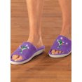 thumbnail image 3 of Lighted Hummingbird Slippers, LED Lights, Comfy Polyester, Fashion Slippers - Size Medium, 3 of 6