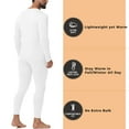 thumbnail image 2 of Lalamelon Men's Thermal Underwear Sets Top & Long Johns Breathable Quick Drying Thermo Base Layer, 2 of 5
