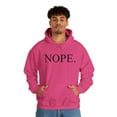 thumbnail image 5 of Nope. Funny Sarcastic Adult’s Unisex Cotton Pullover Sweatshirt Hoodie, 5 of 6
