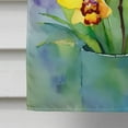 thumbnail image 7 of Orchids in Watercolor House Flag 28 in x 40 in, 7 of 7