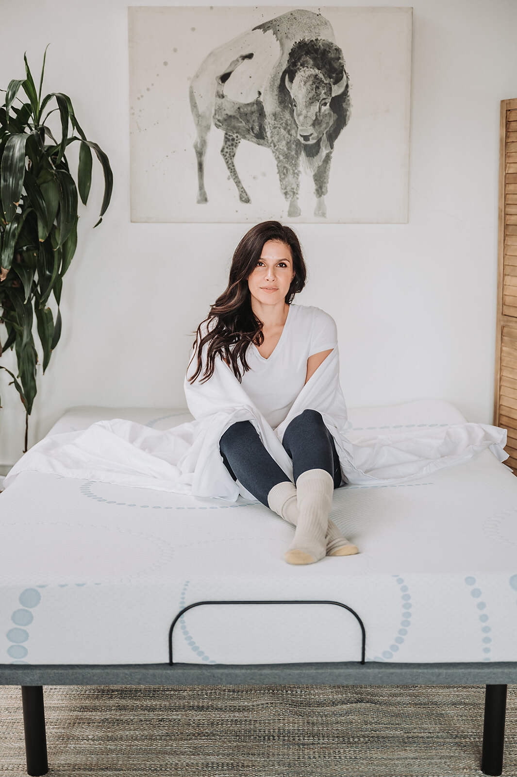 Throw Blankets, Omne Sleep 4-Piece White Microplush and Bamboo Twin Hypoallergenic Sheet Set, White Weighted Blanket,Microfiber Bed Pillows, Household Supplies & Décor Bedding Blankets & Pillows