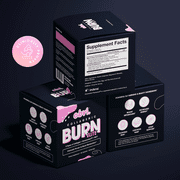 Obvi Collagenic Burn for Weight Loss, Collagen Peptides Infused Thermogenic, 60 Capsules (30 Servings)