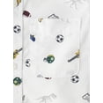 thumbnail image 3 of The Children's Place Boys Short Sleeve Allover Doodle Print Woven, Sizes XS-XXL, 3 of 3
