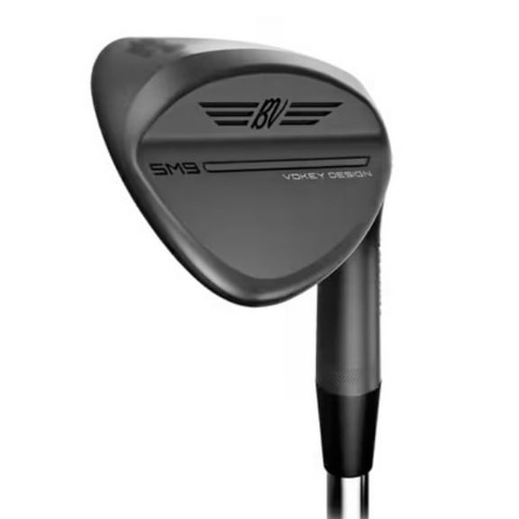 Pre-Owned Titleist Vokey SM9 Jet Black Premium M Grind 58* Lob Wedge Stf 58-8 S400 Value