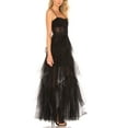 thumbnail image 5 of Musuos Women Layered Ruffle Hem Tulle Summer Slip Long Dress for Cocktail Beach, 5 of 7
