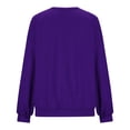 thumbnail image 3 of Neewe Sweatshirts for Women Crewneck Long Sleeve Loose Tops Simple Trim Fashion 2025, 3 of 5