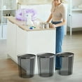 thumbnail image 3 of 1PC Clear Heavy Duty Trash Bags Plastic Material Drawstring Leak Proof Tear Resistant Transparent Design Kitchen Bathroom Commercial Home Waste Disposal Recycling Use, 3 of 5