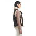 thumbnail image 4 of Sam & Libby Ladies Bonded Faux Sherpa Vest, 4 of 5