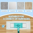 thumbnail image 4 of Cabezal De Trapeador De Piso, 2 Piezas De Fibra Ultrafina, Limpieza Efectiva, Gran Absorción De Agua, Cubierta De Limpiaparabrisas Para Reemplazo, 4 of 7