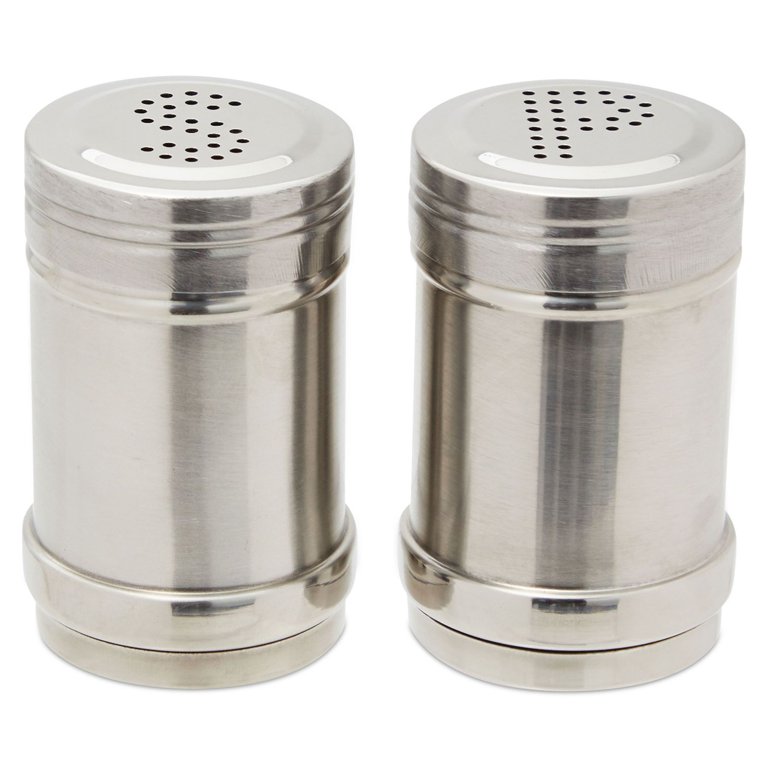 2 oz. Paneled Salt & Pepper Shakers - 12/cs