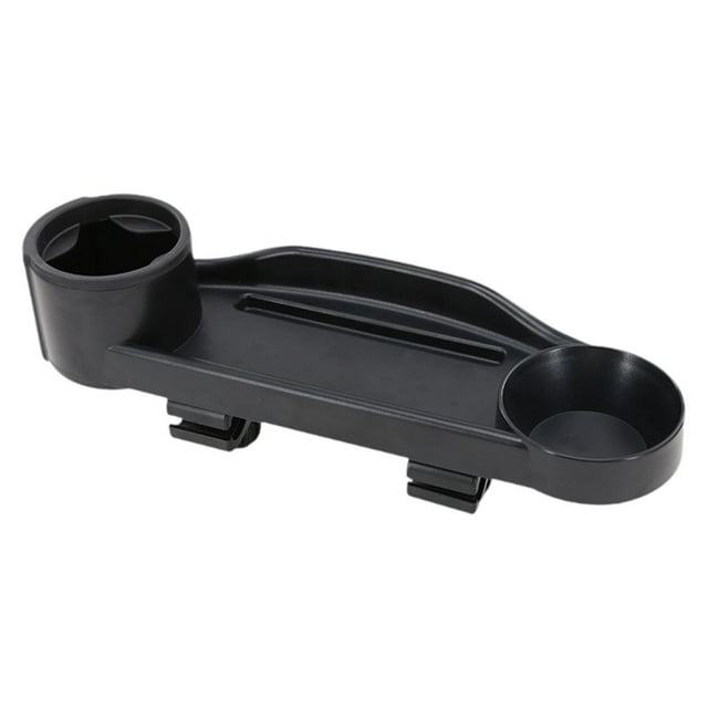 Siruishop Plateau à Collation pour Poussette Fournitures Accessoires Porte-Bouteille Multifonction pour Enfants Repose-Mains Professionnel Accessoire pour Plat