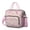 Pink-16, variant on Vintage Retro Artistic Lunch Box – Abstract Patterned Insulated Cooler Tote with Earthy Nordic Aesthetic, Ideal for Office Women or as a Birthday Gift