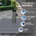 thumbnail image 3 of Base para sombrilla US Weight de 18 kg, resistente, para patio, 3 of 5
