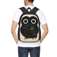 thumbnail image 6 of Vsdgher Owl with Mandala Print Backpack for Women Men School Bookbag with Laptop Compartment for College Work Travel, Simple Fashion Casual Daypack, Fit 15" Laptop, 6 of 8