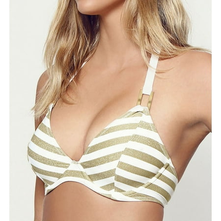 - Women's Miss Mandalay BL01GWUH Blondelle Underwire Halter Bikini Swim Top