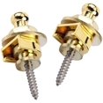 thumbnail image 2 of 4 Pcs Verrous pour Guitares, Classique Acoustique Électrique Basse Ukulélé (Or), 2 of 5