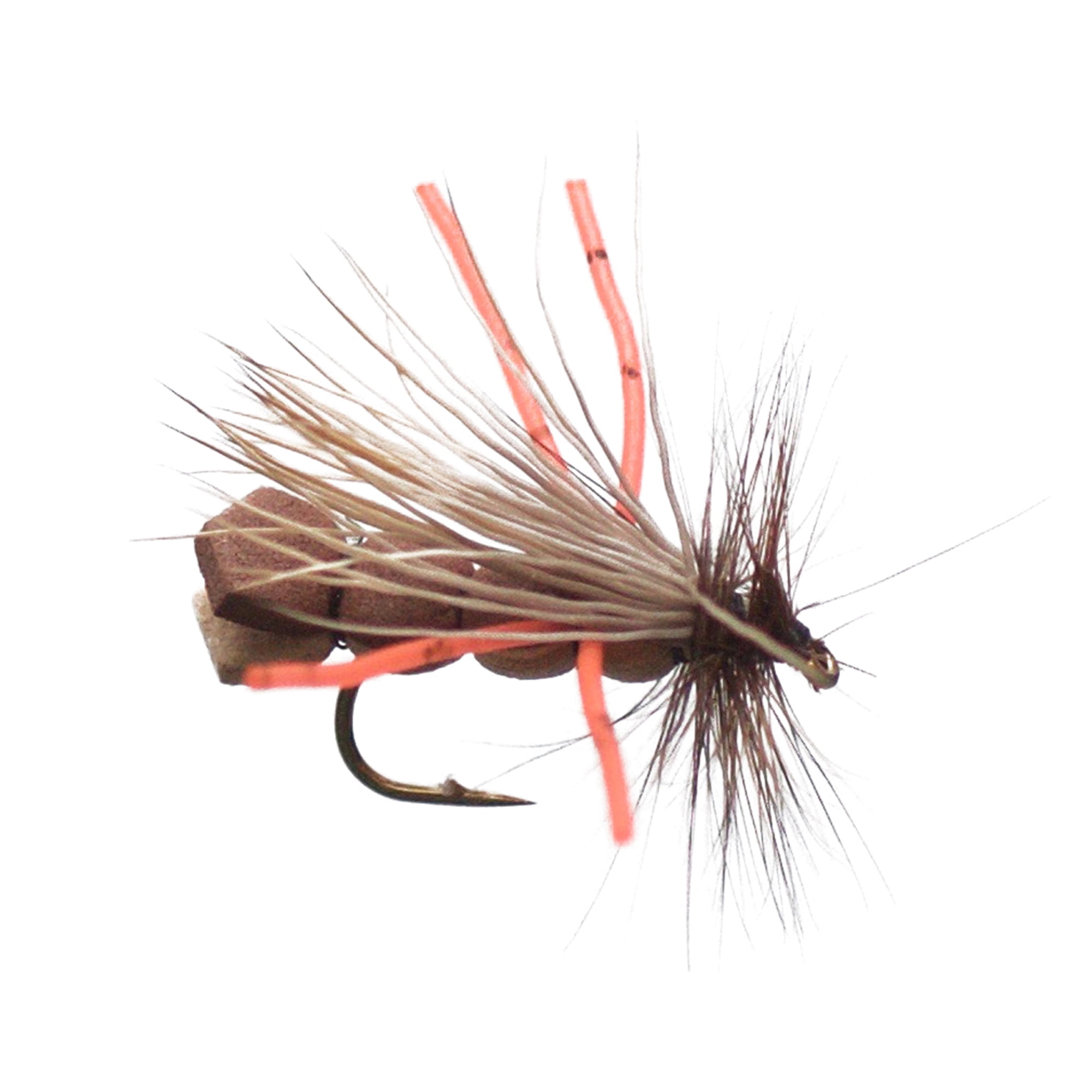 (4 pack) Cortland Fairplay Hopper Dry Fly Assortment, Size 12, 4 Pack, 709317