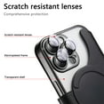 thumbnail image 3 of for iPhone 13 Pro Max Wallet Case with Camera Lens Protector Film, Clear Magnetic Phone Cover Compatible with Mag-Safe Charging, RFID Blocking PU Leather Case with Card Holder Flip Kickstand, Black, 3 of 11