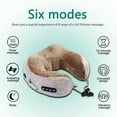 thumbnail image 3 of POINTERTECK Travel Pillow Neck Massager for Pain Relief with Soothing Heat. Rechargeable & Cordless  Kneading You for a deep Massage in The Muscle Tissue, 3 of 8