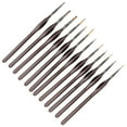 thumbnail image 2 of Juego de 12 pinceles profesionales para pintar detalles Nikou kit de herramientas de pintura artística con bolsa de almacenamiento, 2 of 12
